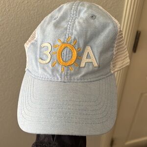 30A adjustable hat - One size - mesh sides 30A panhandle logo